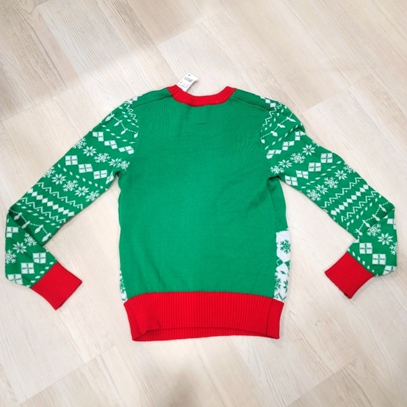 NEW PEANUTS SNOOPY Puffer Jacket Ugly Christmas Sweater Unizex Small - Picture 3 of 14